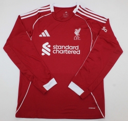 2526 LI Home LONG SLEEVE fans version soccer jersey